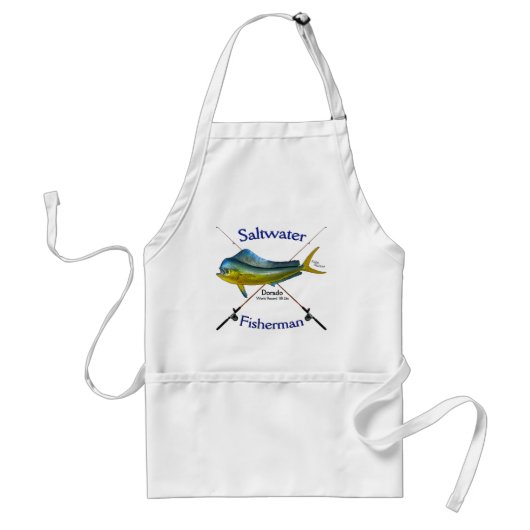 Dorado Mahi Mahi apron Standaard Schort (Voorkant)