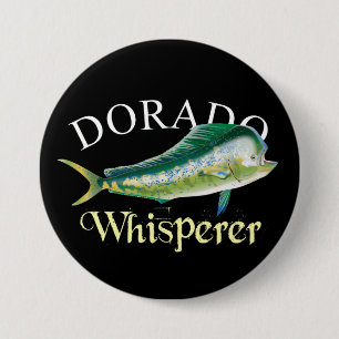 Dorado Whisperer Dark Ronde Button 7,6 Cm