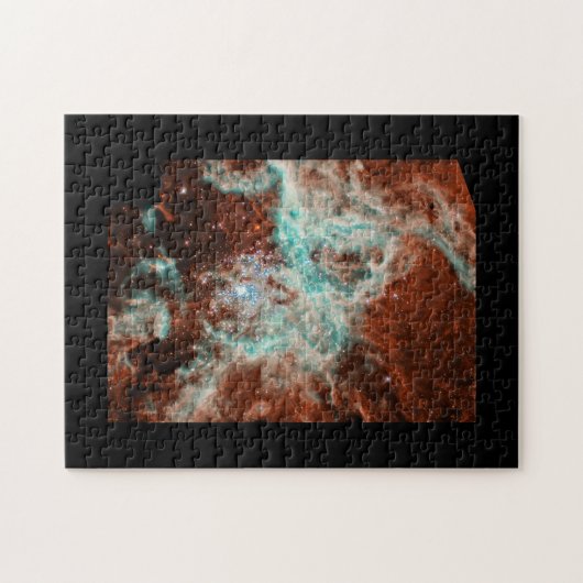 Doradus Nebula NASA Hubble Telescope afbeelding Legpuzzel (Horizontaal)