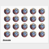 Doradus Nebula Star Clusters Ronde Sticker (Vel)