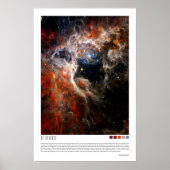Doradus (Tarantula Nebula, NGC 2070) Poster (Voorkant)