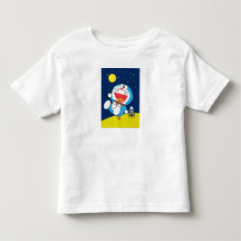 Doraemon bij ruimte-avontuurontwerp kinder shirts