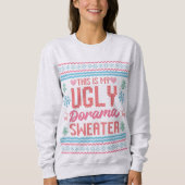 Dorama Ugly Christmas Sweater Knit Style (Voorkant)