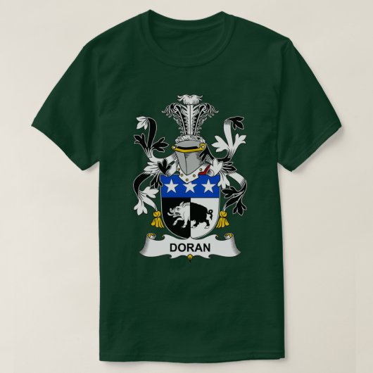 Doran Coat of Arms Family Crest  T-shirt (Design voorkant)