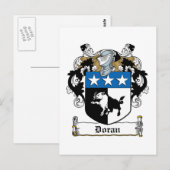 Doran Family Crest Briefkaart (Voorkant / Achterkant)