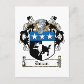 Doran Family Crest Briefkaart (Voorkant)