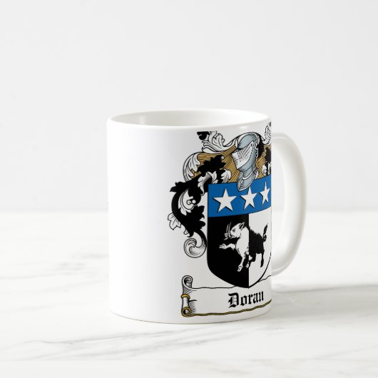 Doran Family Crest Koffiemok (Voorkant rechts)
