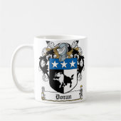 Doran Family Crest Koffiemok (Links)