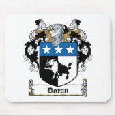 Doran Family Crest Muismat (Voorkant)