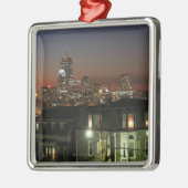 Dorchester Heights buurt van Boston Metalen Ornament (Links)