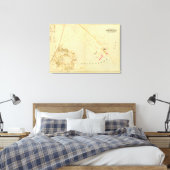 Dorchester, Massachusetts 2 Canvas Afdruk (Insitu (Slaapkamer))