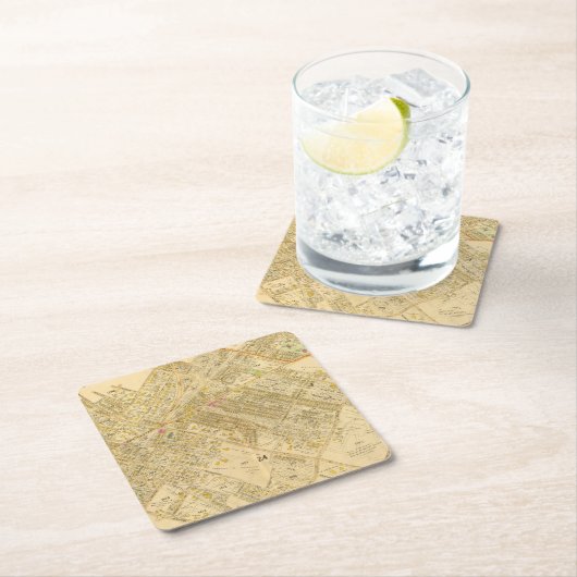 Dorchester, Massachusetts 2 Kartonnen Onderzetters (Insitu)