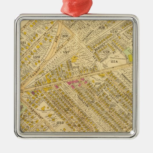 Dorchester, Massachusetts 2 Metalen Ornament (Voorkant)