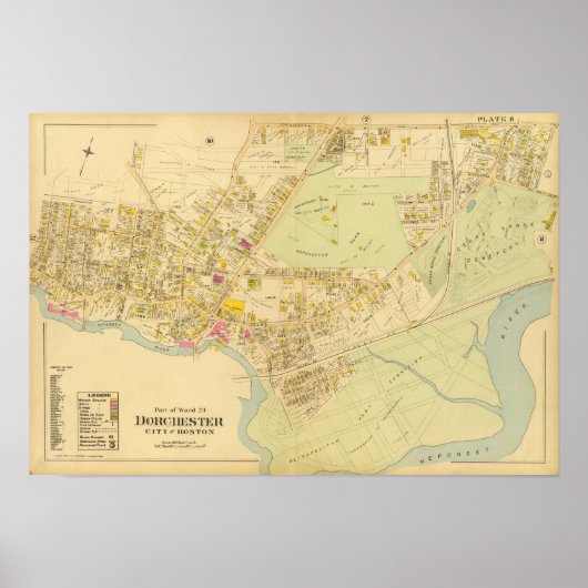 Dorchester, Massachusetts 3 Poster (Voorkant)