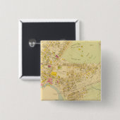 Dorchester, Massachusetts 3 Vierkante Button 5,1 Cm (Voorkant /achterkant)