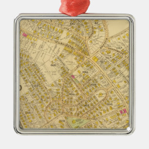 Dorchester, Massachusetts 4 Metalen Ornament