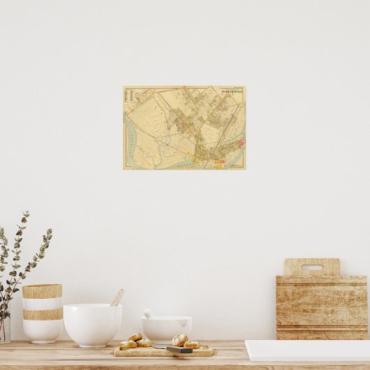 Dorchester, Massachusetts 5 Poster (Keuken)