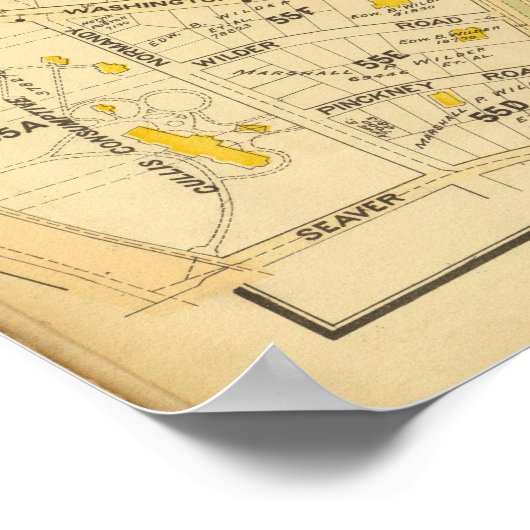 Dorchester, Massachusetts 7 Poster (Hoek)