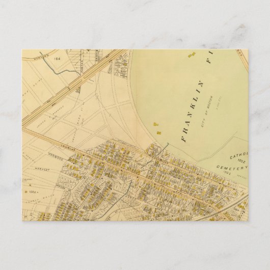 Dorchester, Massachusetts Briefkaart (Voorkant)