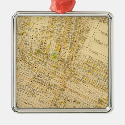 Dorchester, Massachusetts Metalen Ornament (Voorkant)