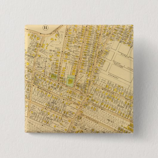 Dorchester, Massachusetts Vierkante Button 5,1 Cm (Voorkant)