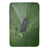 Dorcus parallelipedus, de kleine kever badmat (Voorkant Verticaal)