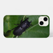 Dorcus parallelipedus, de kleine kever iPhone hoesje (Achterkant horizontaal)