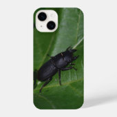 Dorcus parallelipedus, de kleine kever iPhone hoesje (Achterkant)
