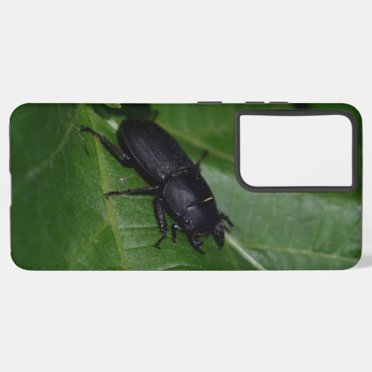 Dorcus parallelipedus, de kleine kever samsung galaxy hoesje (Linkerkant)