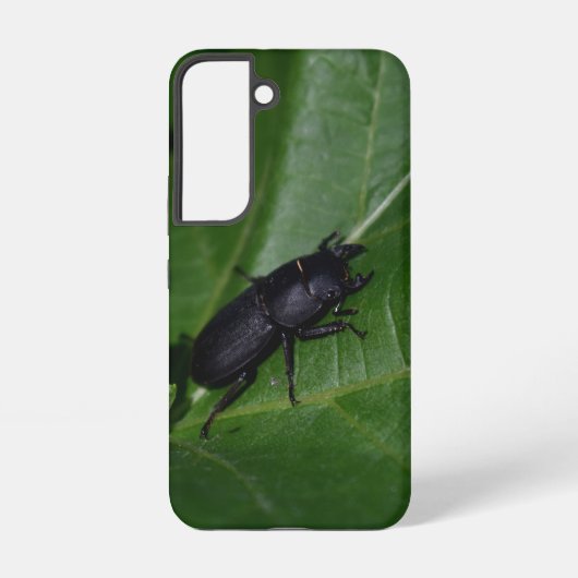Dorcus parallelipedus, de kleine kever samsung galaxy hoesje (Achterkant)