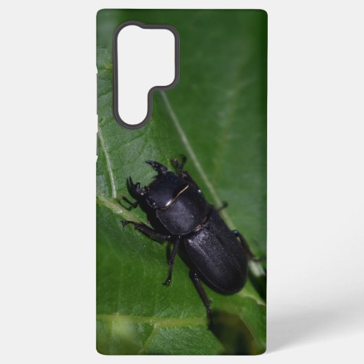 Dorcus parallelipedus, de kleine kever samsung galaxy hoesje (Achterkant)
