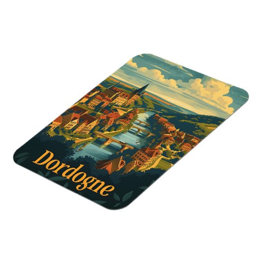 Dordogne France Magneet (Linkerzijde)