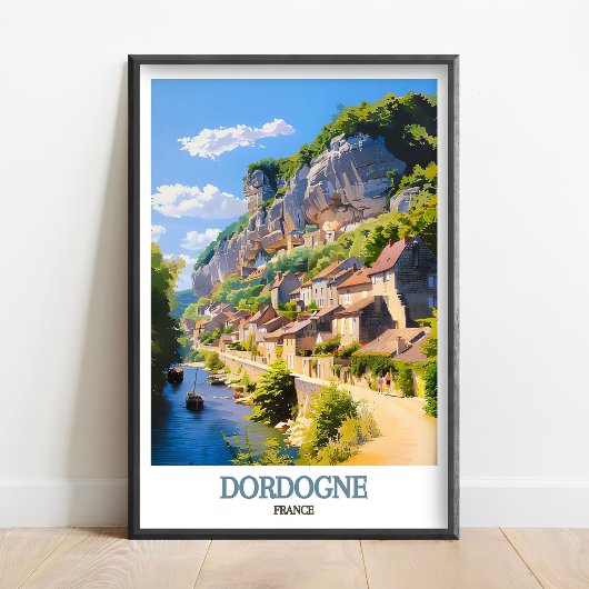 Dordogne Frankrijk Kunst - Dordogne Poster - La Ro