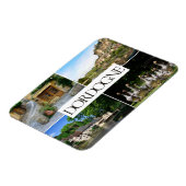 Dordogne landschappen collage reizen foto magneet (Linkerzijde)