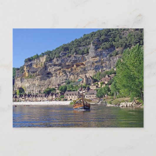 Dordogne River France Briefkaart (Voorkant)