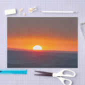 Dordogne Sunrise Tissuepapier (Craft)