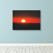 Dordogne Zonsopgang Canvas Afdruk (Insitu (Houten vloer))