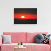 Dordogne Zonsopgang Canvas Afdruk (Insitu (Woonkamer))