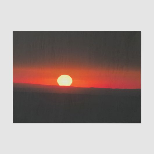 Dordogne Zonsopgang Tissuepapier (Voorkant)