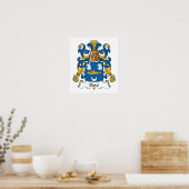 Dore Family Crest Poster (Keuken)