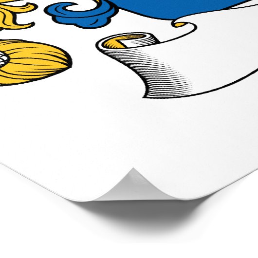 Dore Family Crest Poster (Hoek)