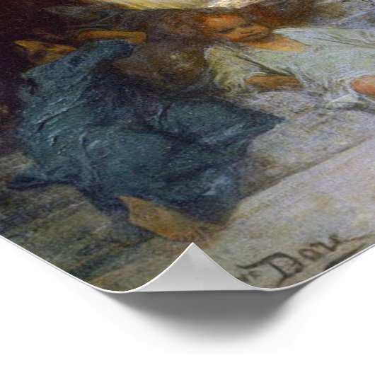 DORE-LA SIESTA-PRINT POSTER (Hoek)