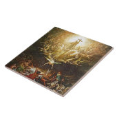 Dore Triumph of Christianity Over Paganism Tile Tegeltje (Zijkant)