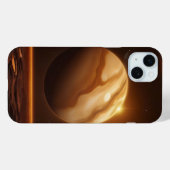 Dorée 🪐 Elegance Cosmic Case-Mate iPhone Case (Achterkant (horizontaal))