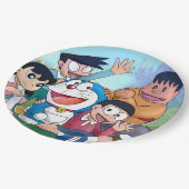 Doremon Papier Bord (Gekanteld)