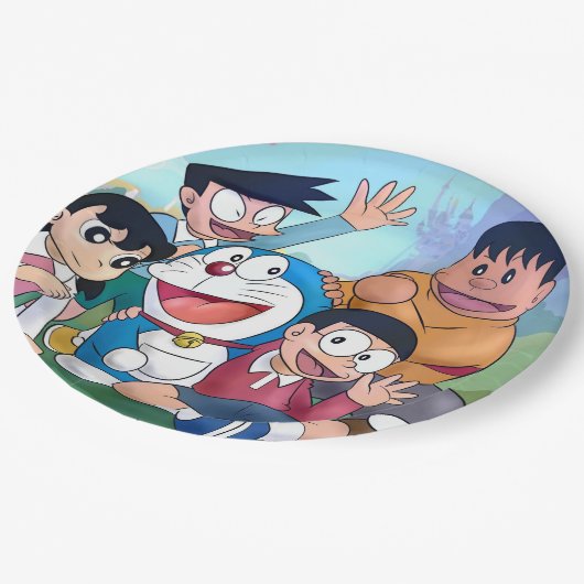 Doremon Papier Bord (Gekanteld)