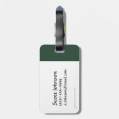 Dori, Bombur en Oin Graphic Bagagelabel (Achterkant verticaal)