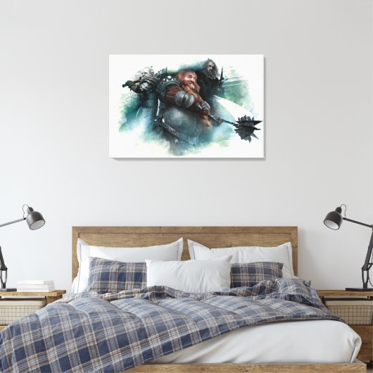Dori, Bombur en Oin Graphic Canvas Afdruk (Insitu (Slaapkamer))