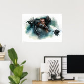 Dori, Bombur en Oin Graphic Poster (Thuiskantoor)