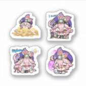 Dori Genshin Impact 4 stuks stickerblad Extra Pac Sticker (Voorkant)